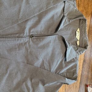 Eddie Bauer Women's Black and White Jean Jacket